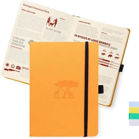 Dingbats Carnet De Notes Moyen Format Points Earth Tangerine