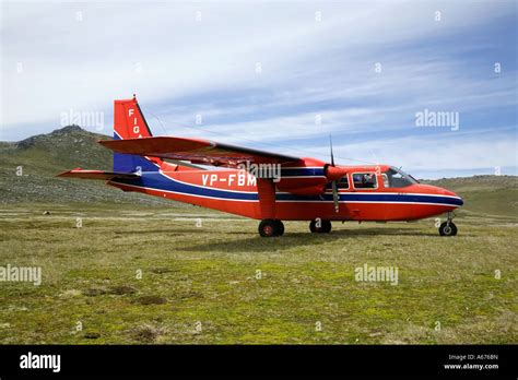 A Bn2 Islander Short Field Operations Aircraft As Operated By The