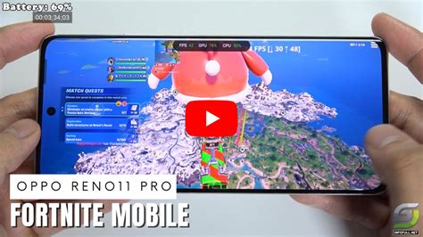 Oppo Reno Pro Fortnite Mobile Gameplay Dimensity G Gsm Full