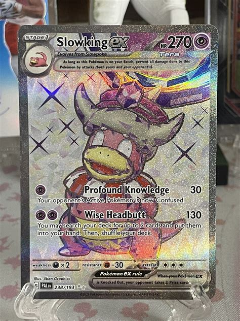 Pokémon Tcg Slowking Ex Scarlet And Violet Paldea Evolved 238193 Ultra