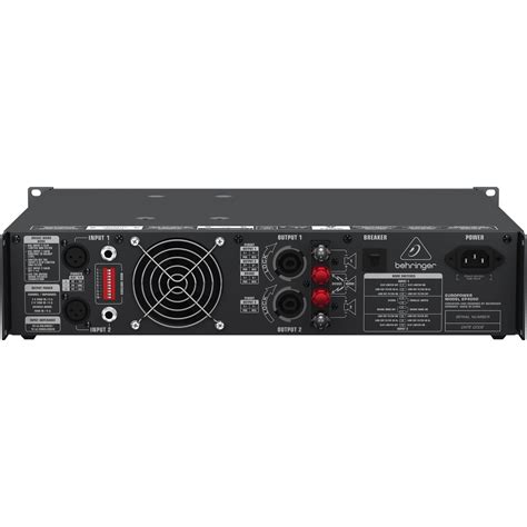 Behringer EP4000 Europowe Professional Stereo Power Amplifier -750W ...