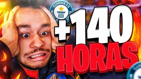 World Record Jugando Fortnite 140 Horas Thegrefg Youtube