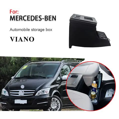 For Mercedes Benz Mpv V Class Vito Viano Multifunctional Car Console