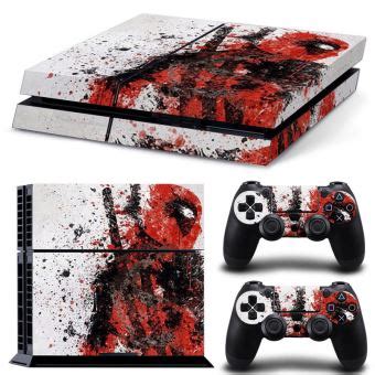 Autocollant Stickers Skin De Protection Pour Console Et Manette Sony