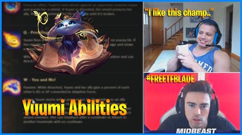 Tyler1 Reacts To Yuumi Abilities TFBlade S Insane On Midbeast S