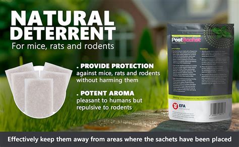 Pestsachet Mouse And Rat Repellent Sachets Peppermint Oil Sachets