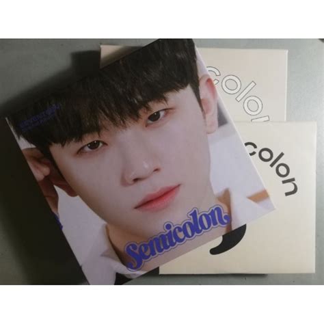 UNSEALED SEVENTEEN SEMICOLON ALBUM WOOZI COVER Shopee Philippines