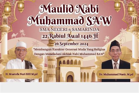 Maulid Nabi Muhammad SAW Membangun Karakter Generasi Muda Yang