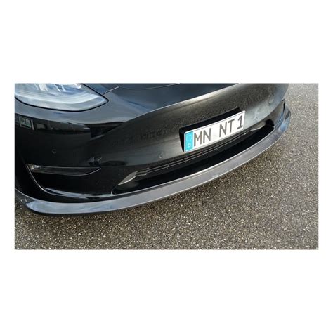 Novitec Spoiler Blade Frontal De Carbono Para Tesla Model Y