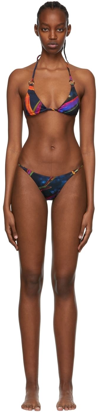 Louisa Ballou Multicolor Mini Ring Bikini Louisa Ballou