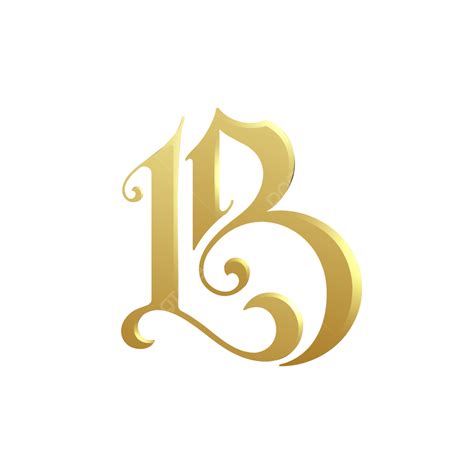 B Monogram Clipart