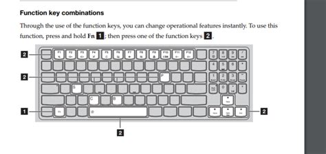 Lenovo Keyboard How To Use Function Keys - Wallpaper