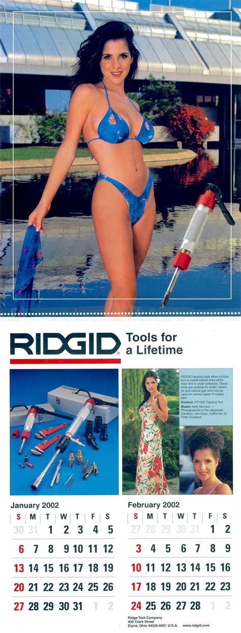 Ridgid Calendar Model Kelly Monaco Was Twice Nominated For A Daytime