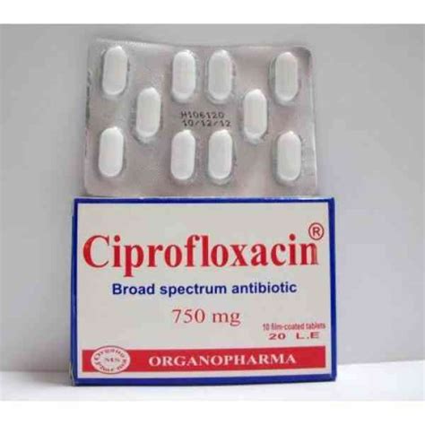 Ciprofloxacin Organo