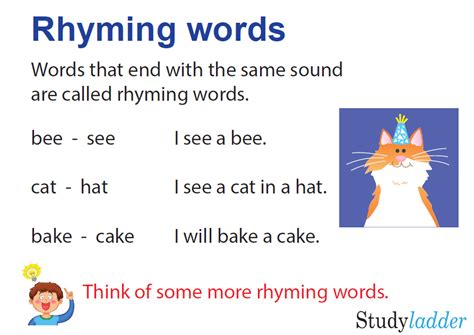 Rhyming Words Studyladder Interactive Learning Games