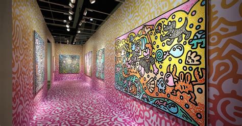 Mr Doodle Creates An Intimate Colorful Installation For Art Basel