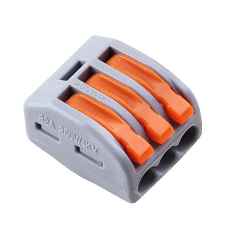 Wago 222 413 Pct 213 Type 3p Universal Compact Wire Connector Conductor Terminal Block Wish