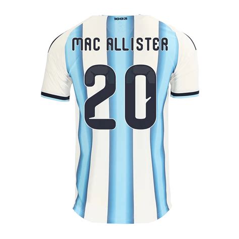 Mac Allister Argentina 26/27 Authentic Home Jersey - SoccerArmor