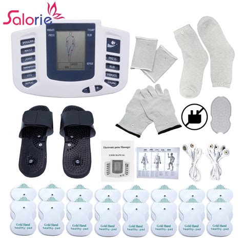 Salorie Electric Tens Muscle Stimulator Digital Therapy Device Body