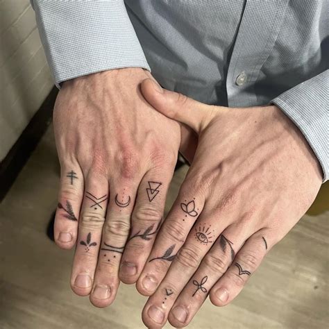 30 Best Finger Tattoo Ideas For Men With Guide Tiptopgents