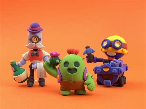 26 Top Images Brawl Stars Spike Clay - Clay Spike Fan Art Brawlstars