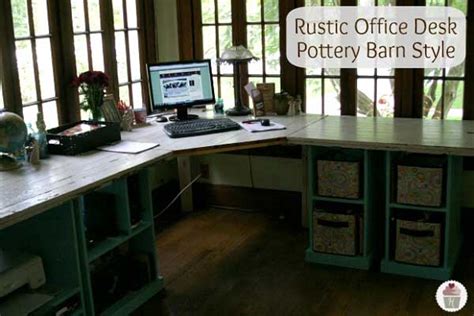 DIY Office Desk Ideas - Rustic Crafts & DIY