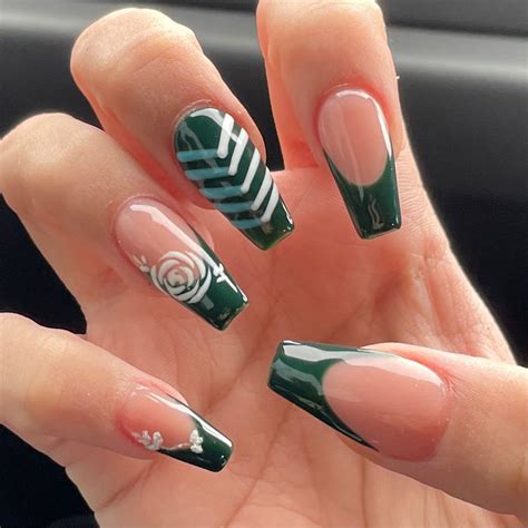 Attack On Titan Inspired Nails Anime Nails Fake Nails Designs Swag Nails