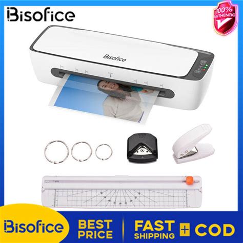 Bisofice SL688 Desktop Laminator Machine Set A4 Size Multifunctional Hot And Cold Lamination 2