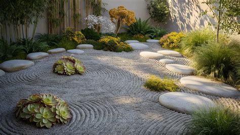 zen garden design ideas   budget  garden diary