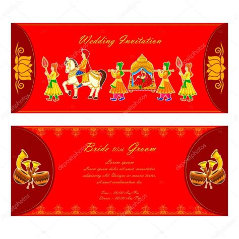 Indian Wedding Cards Design Templates - Cardtemplate.my.id