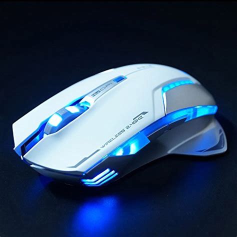 E Blue Mazer Ii Professional Blue Led Optical 2500 Dpi Wireless Gaming