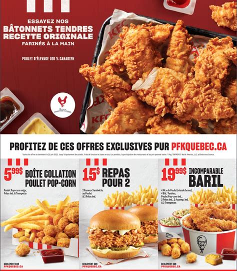 KFC Canada Coupon Quebec Valid Until June 25