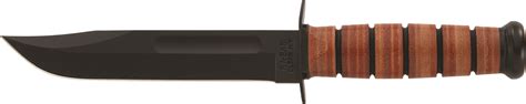 AUTHENTIC KA BAR 1220 U S ARMY Straight Edge Fighting Utility Knife