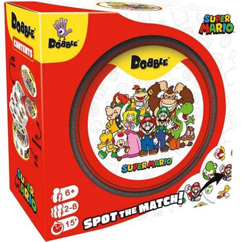 Dobble Super Mario Board Games Zatu Games