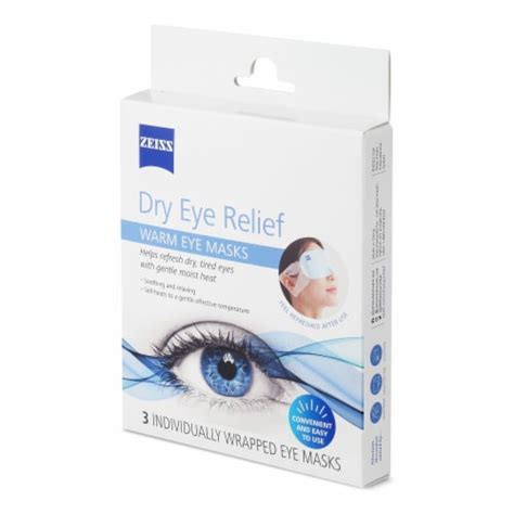 Zeiss Dry Eye Relief Warm Eye Masks 3 Pk King Soopers