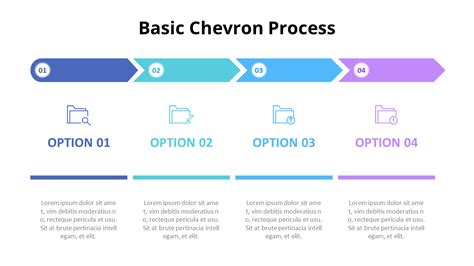 How To Add A Basic Chevron Process Diagram Steps Chevron P