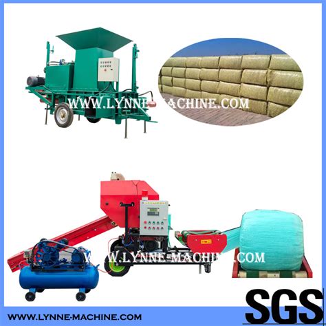 Square Round Bale Dairy Farm Cattle Cow Goat Forage Silage Feed Baler