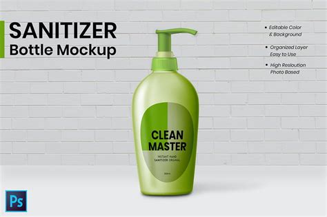 12+ Classy Hand Sanitizer Mockup PSD Templates | Mockuptree