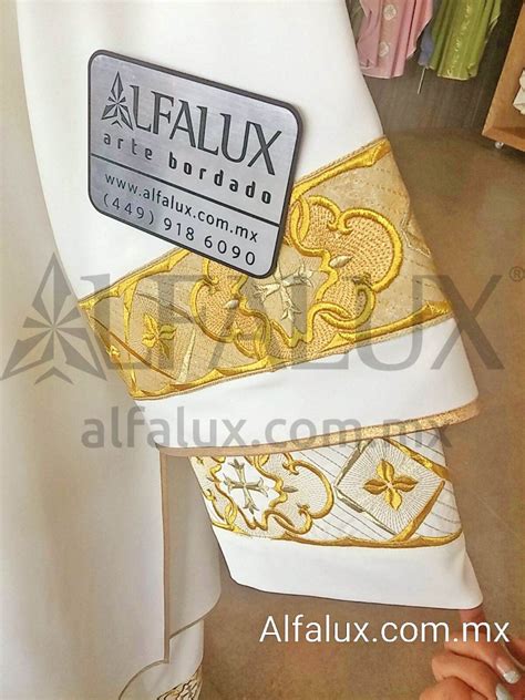 ALFALUX Casullas Casulla Bordada Bordado Ornamentos Ornamento Albas