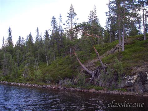 Jamtland Sweden - A lake on the border with Norway - Classiccane