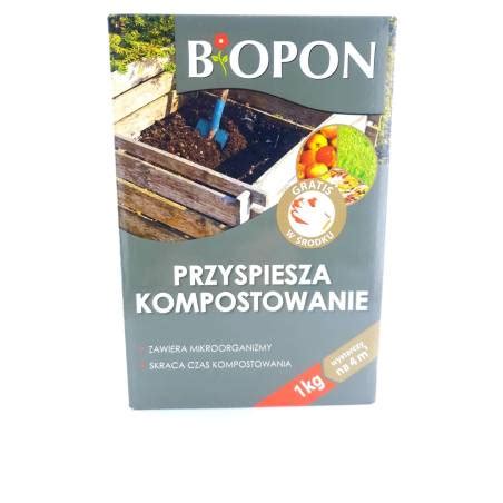 Biopon Kg Komposter R Kawice Gratis Przyspiesza Kompostowanie