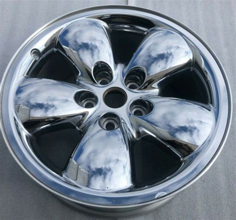 Wheel 20x9 Chrome Clad Aluminum 5 Spoke Fits 02 05 Dodge Ram 1500 Pickup 675030 For Sale Online