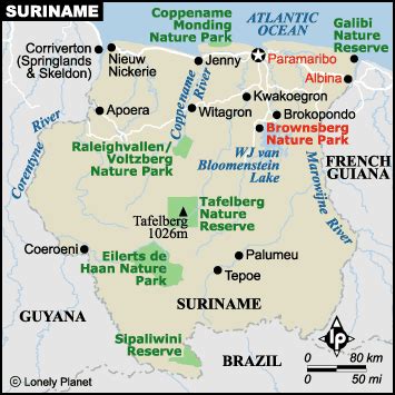 The history of Suriname