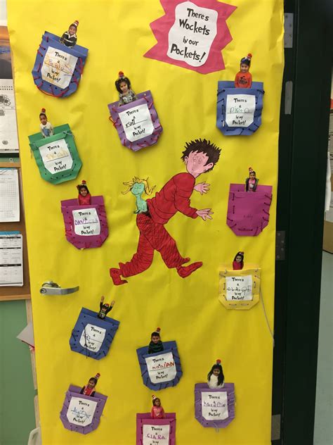 Theres A Wocket In My Pocket Door Dec Dr Seuss Preschool Activities