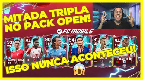 Mitada Tripla No Pack Open Isso Nunca Aconteceu Evento Novo Deu