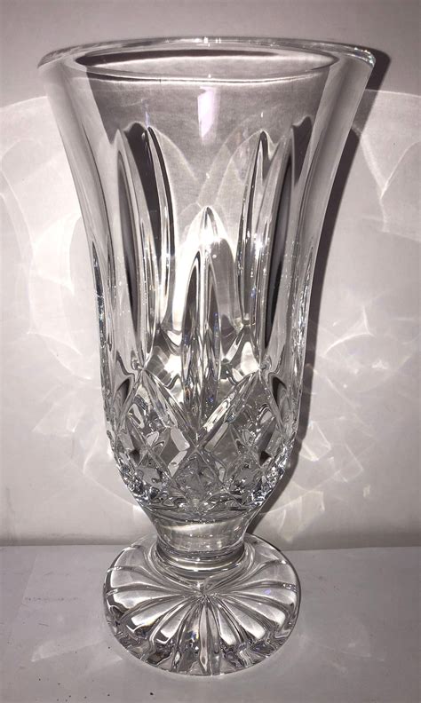 Waterford 7 Footed Lismore Vase Crystal Waterford Etsy