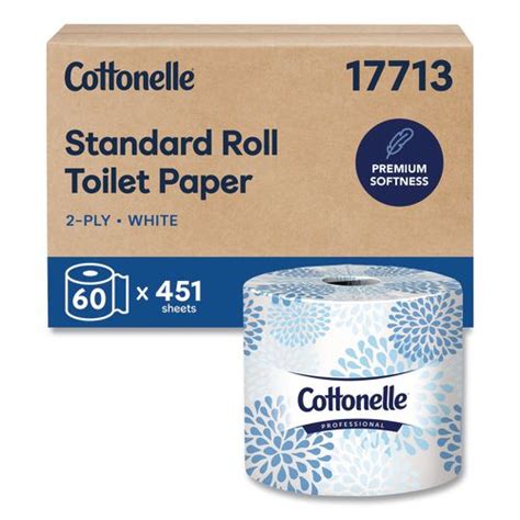 cottonelle  ply bathroom tissue  business septic safe white