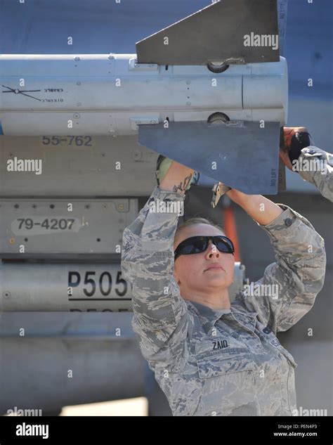 A Th Aircraft Maintenance Squadron Aircraft Armament Member From Shaw