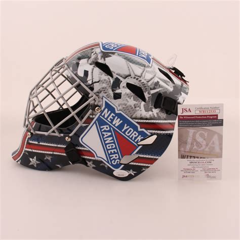 Mike Richter Signed Full-Size Rangers Goalie Helmet Inscribed "94 S.C ...