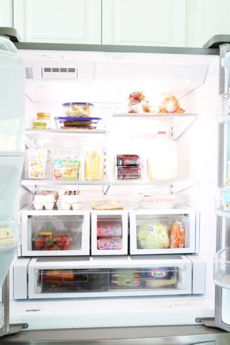 Home Organization How To Organize The Refrigerator Fridge